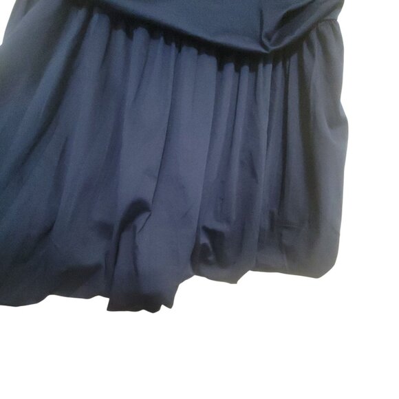 The Drop Rhett Strapless Mini Dress Maritime Navy Size 3X Bubble Hem - Picture 4 of 9